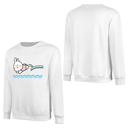 Front Patterned Long Sleeve TopBold Chill