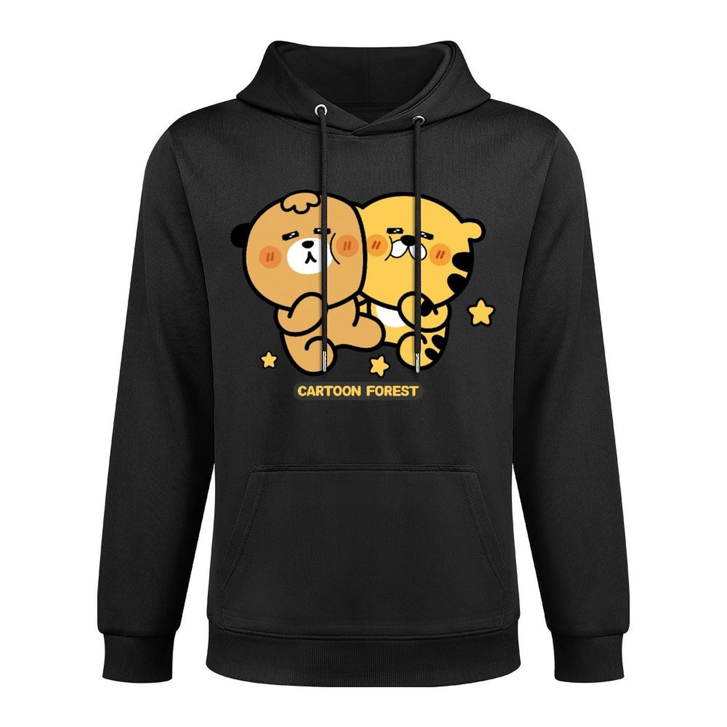Colorfast DailyFit Front Graphic Hoodies
