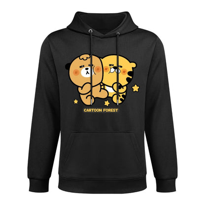 Colorfast DailyFit Front Graphic Hoodies