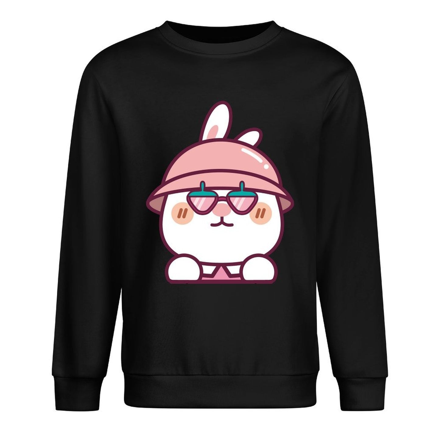 Front Patterned Long Sleeve TopSoftFeel ActiveStyle