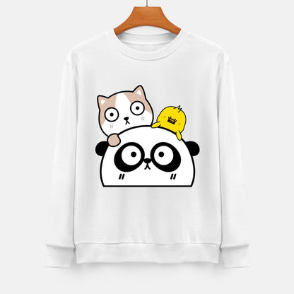 Front Patterned Long Sleeve TopTimelessComfort Simple