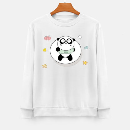 Front Patterned Long Sleeve TopBasicSeries Reliable