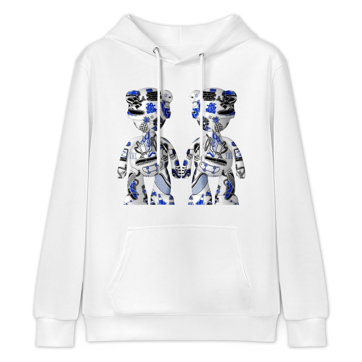 Hoodie Front PatternSoftFeel Sharp