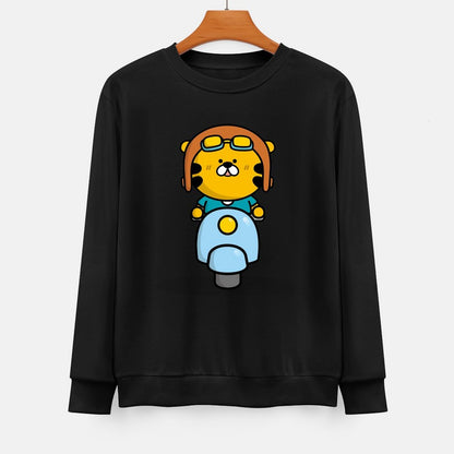 IPBR 250g Crew Neck Long Sleeve Sweatshirt Front GraphicCrew Neck Long Sleeve Sweatshirt4000338