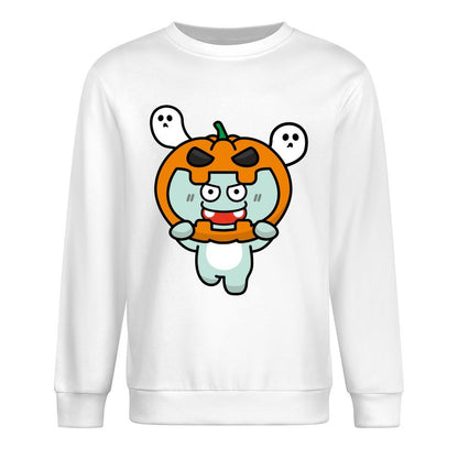 Front Patterned Long Sleeve TopNeutral Seamless