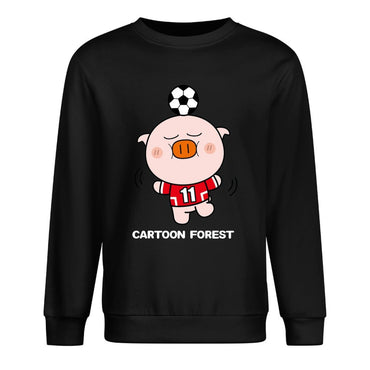 Front Patterned Long Sleeve TopSmooth Softstyle