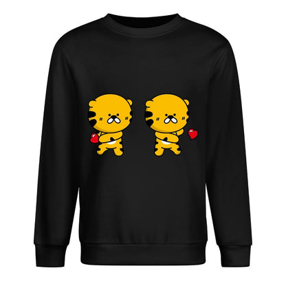 Front Patterned Long Sleeve TopTimelessStyle Heat-Transfer