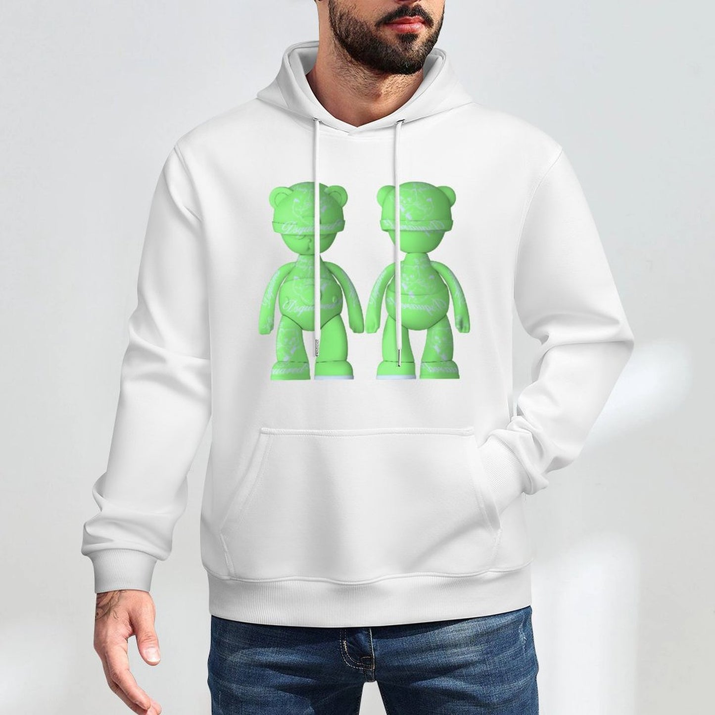 Hoodie Front PatternPocket Tee On-Demand