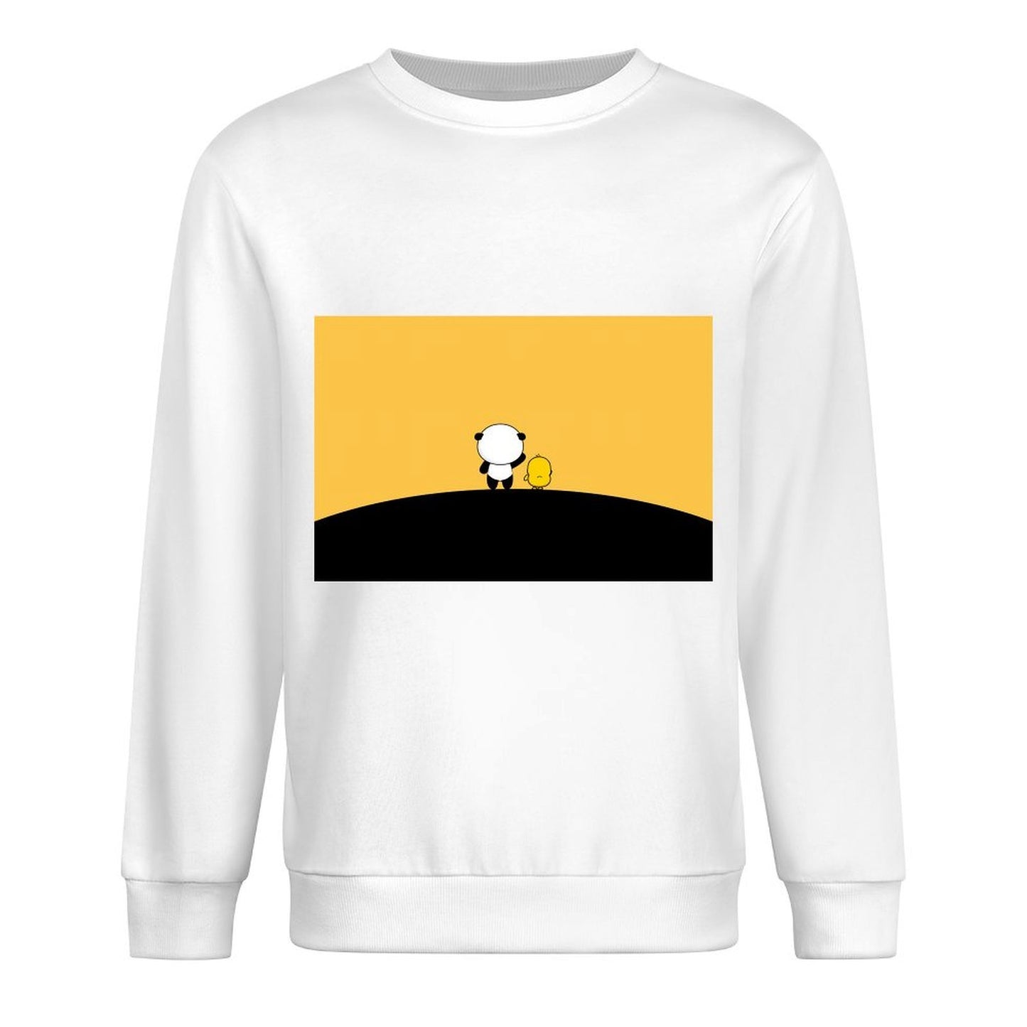 Front Patterned Long Sleeve TopSoftstyle EverydayFit