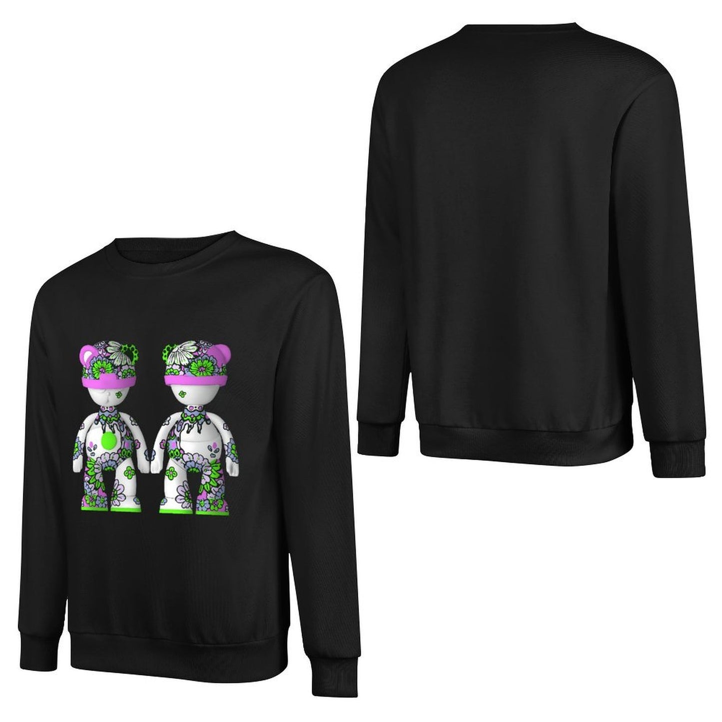 IPIB 250g Crew Neck Long Sleeve Sweatshirt Front GraphicCrew Neck Long Sleeve Sweatshirt6000089-6