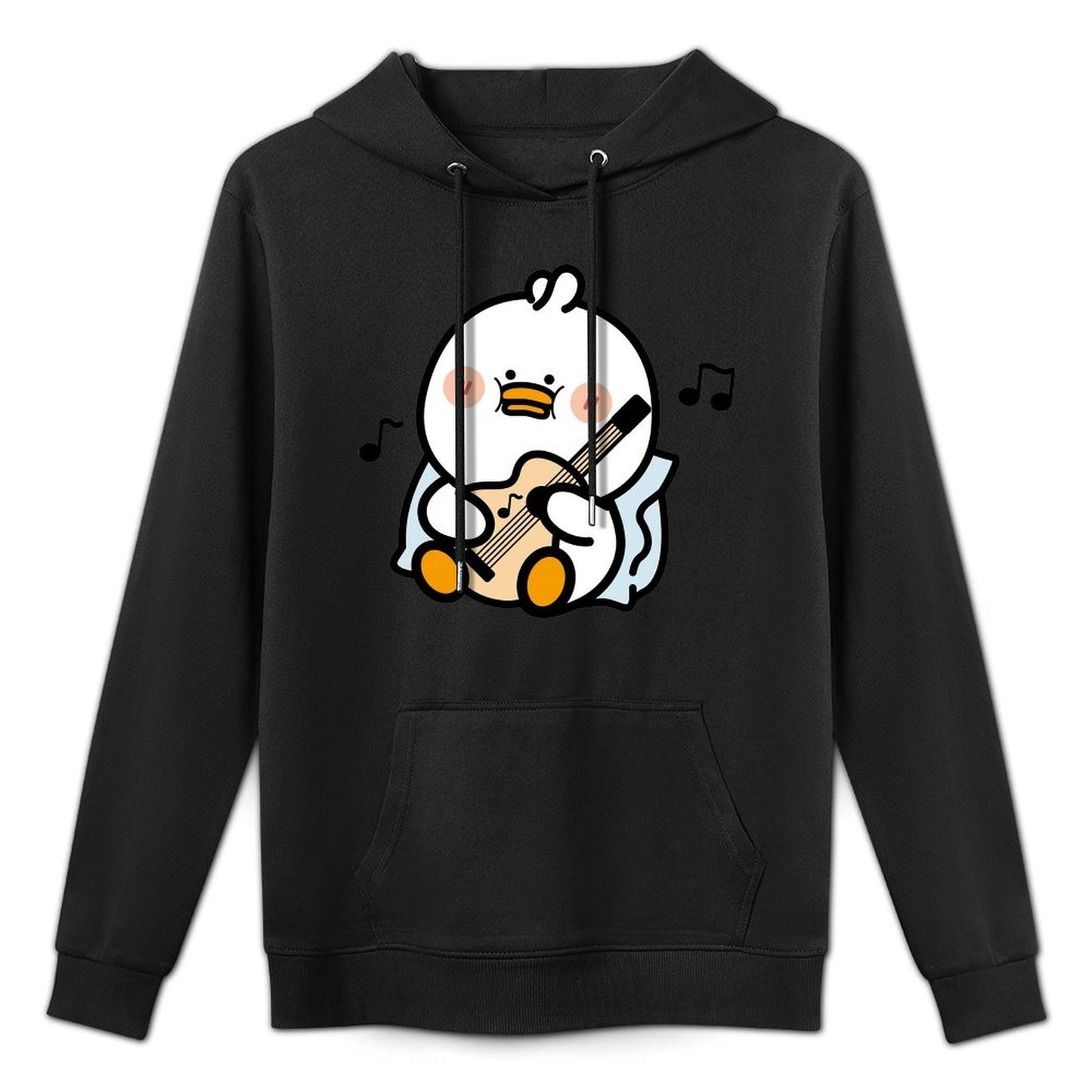 Casual Minimalist Front Graphic Hoodies