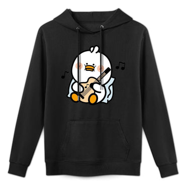Casual Minimalist Front Graphic Hoodies