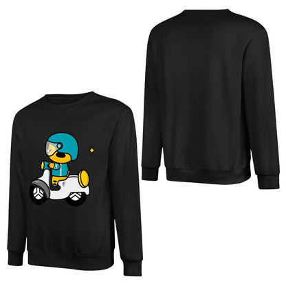 Front Patterned Long Sleeve TopEverydaySeries TimelessComfort