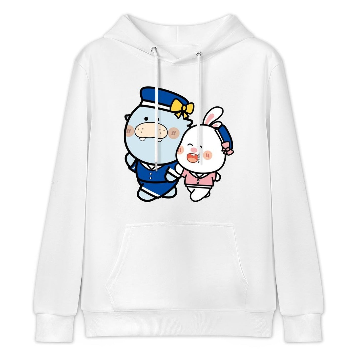 Vintage Print-Ready Front Graphic Hoodies