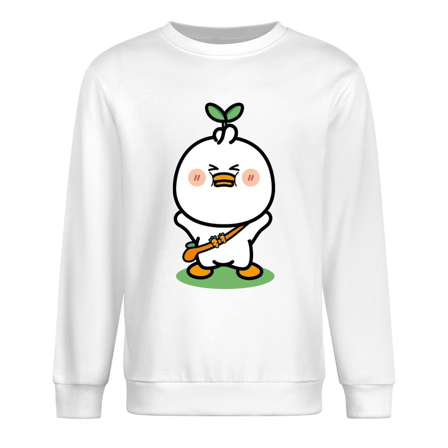 Front Patterned Long Sleeve TopReliable EasyWear