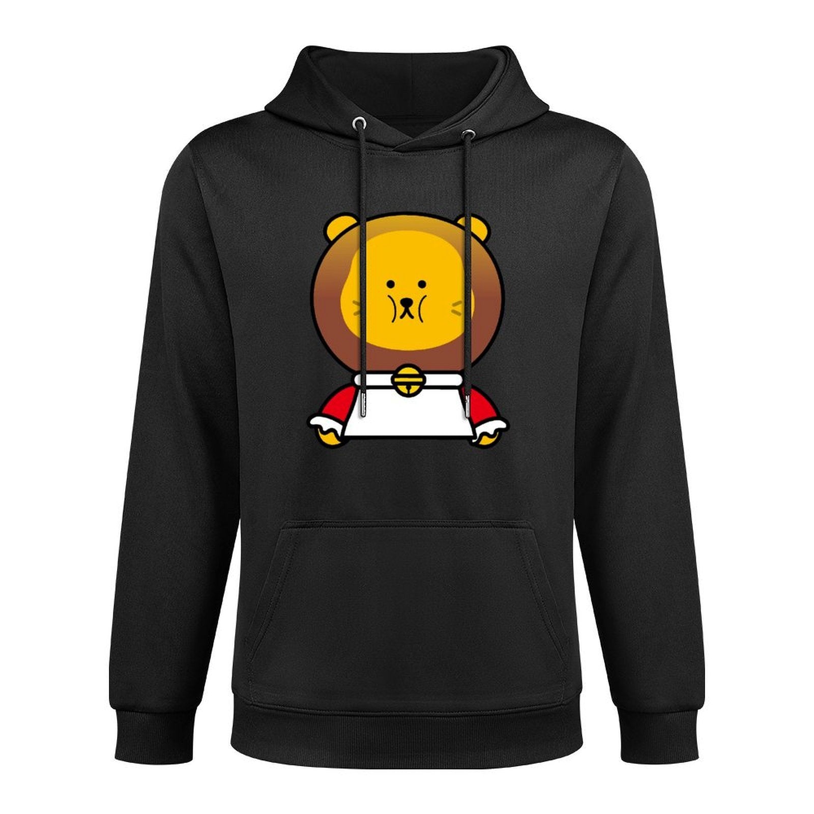 Retro Pure Front Graphic Hoodies