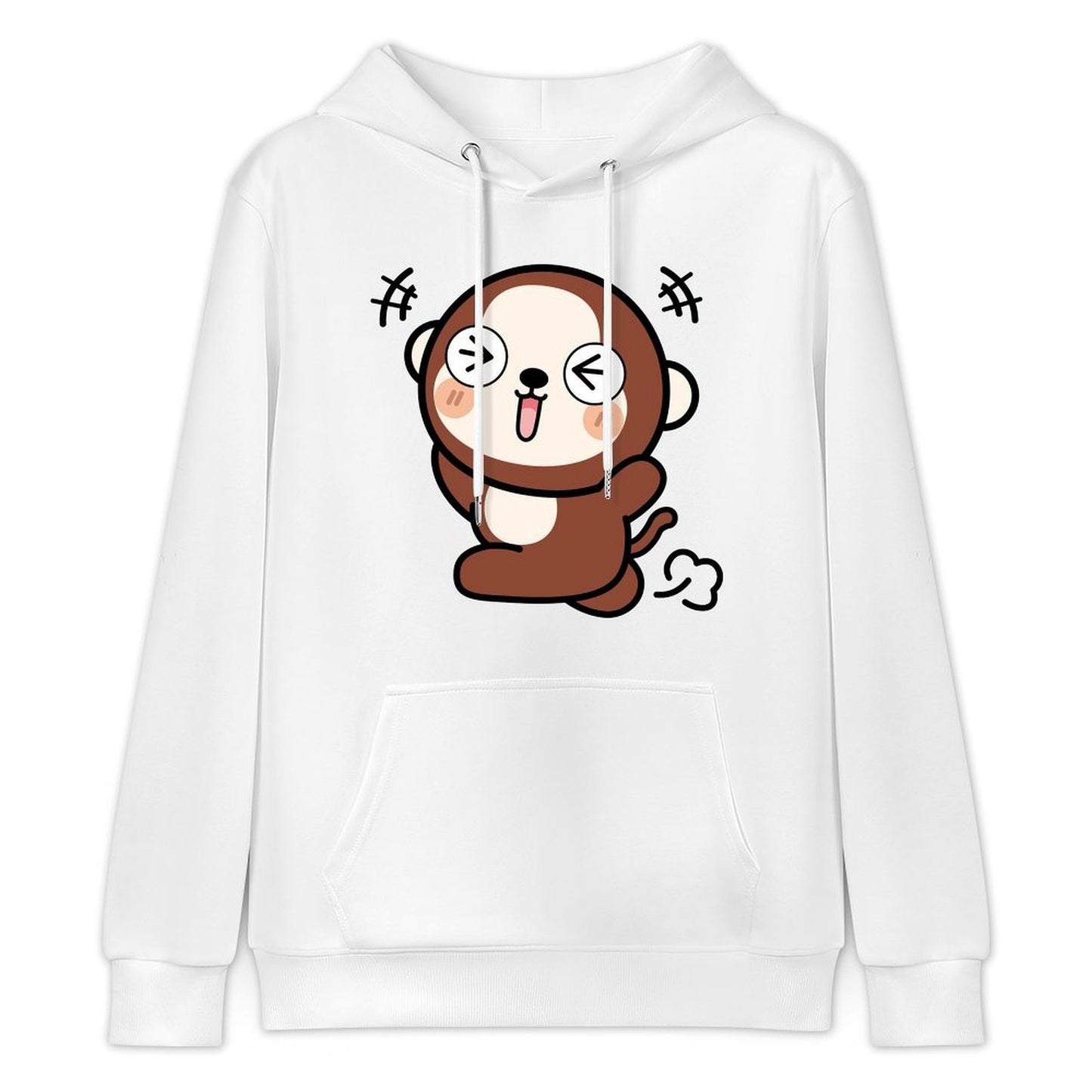 Strong Vintage Front Graphic Hoodies