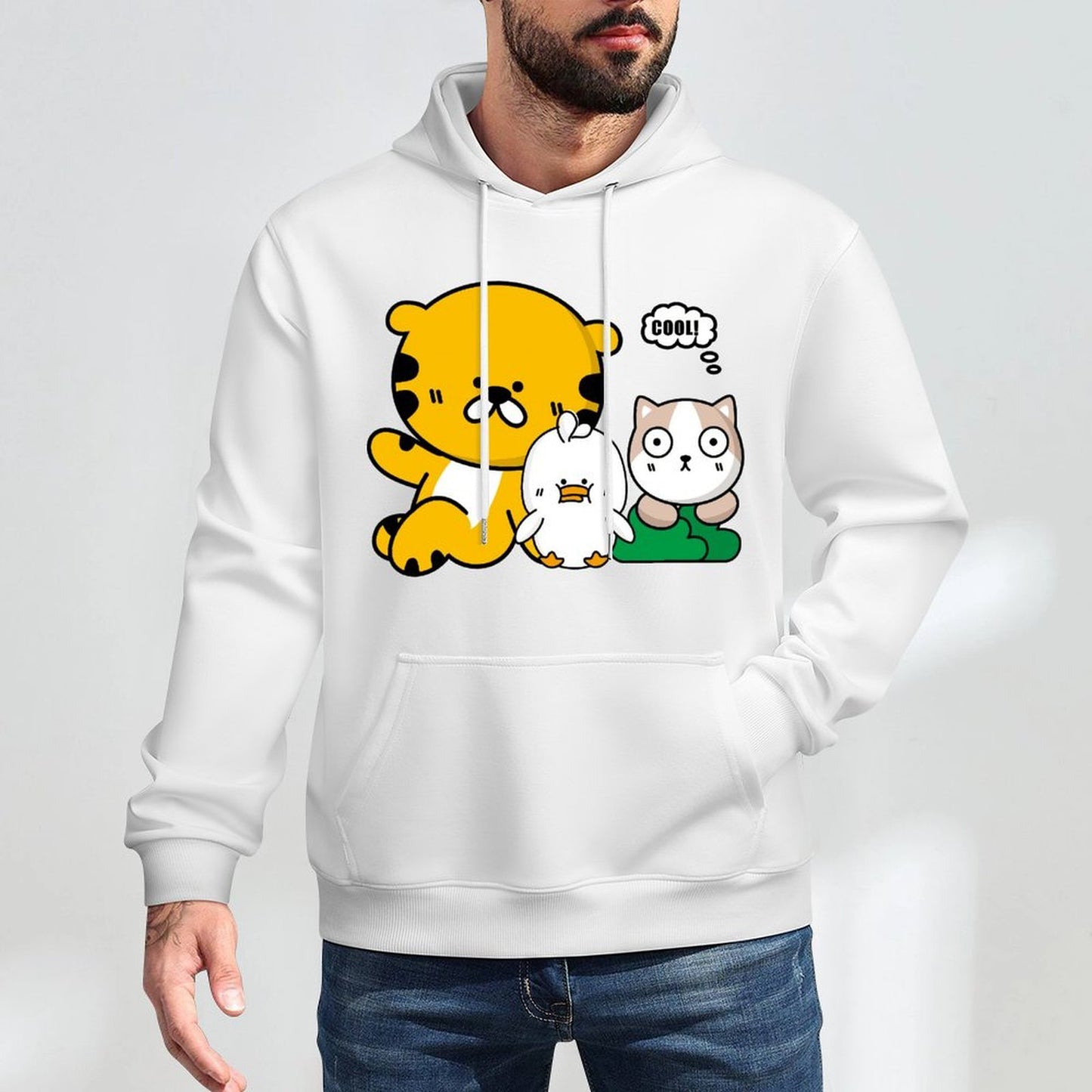 Front Graphic HoodiesEasyWear EssentialFit