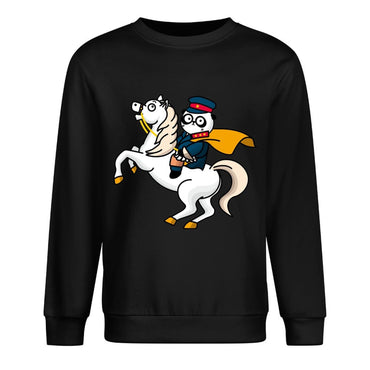 Front Patterned Long Sleeve TopSmoothWear Bold