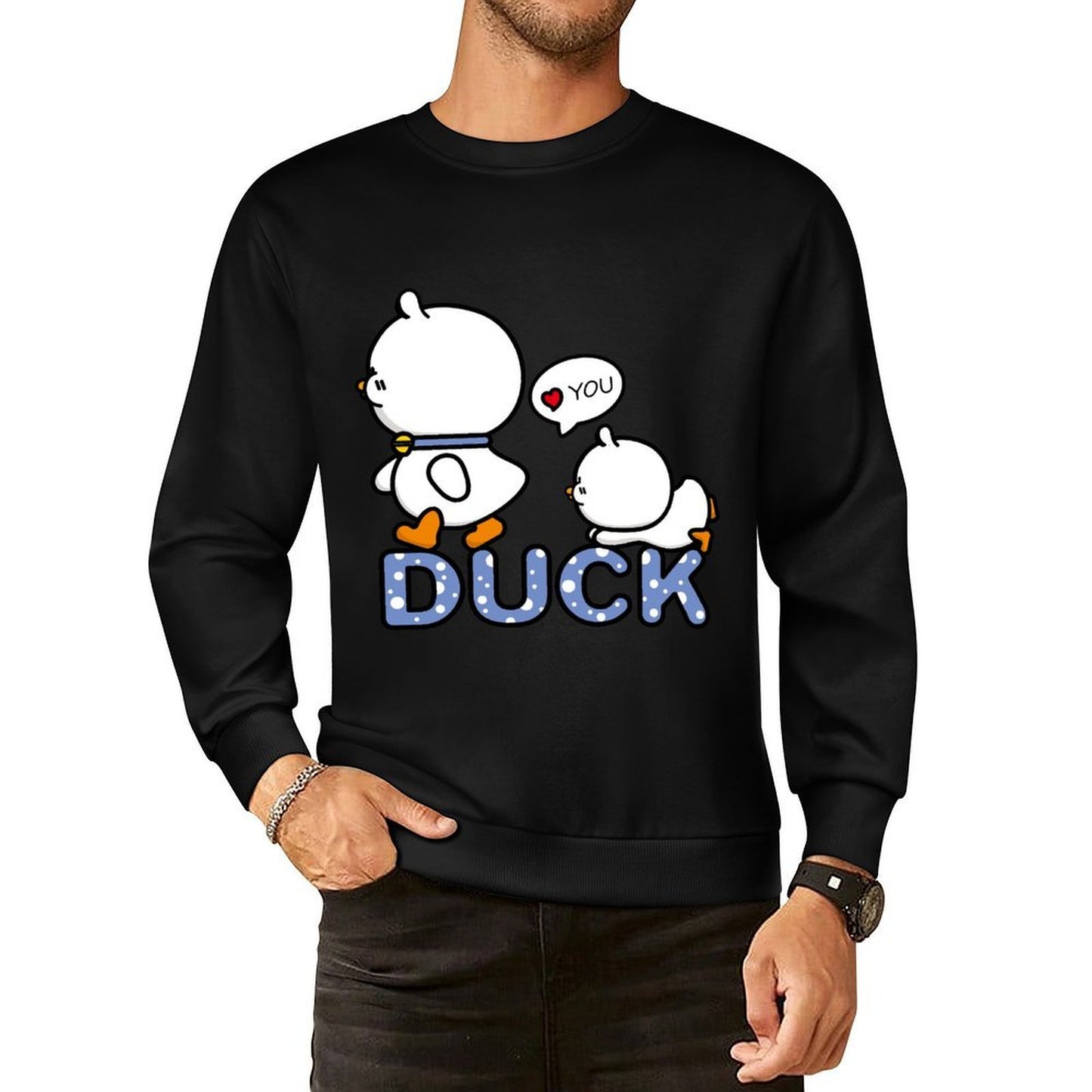 Front Patterned Long Sleeve TopPremium Made-to-Order