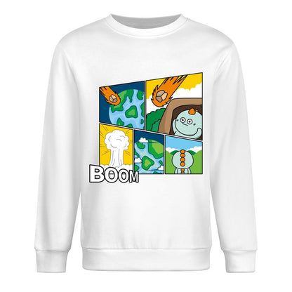 Front Patterned Long Sleeve TopSolid Ultra Durable