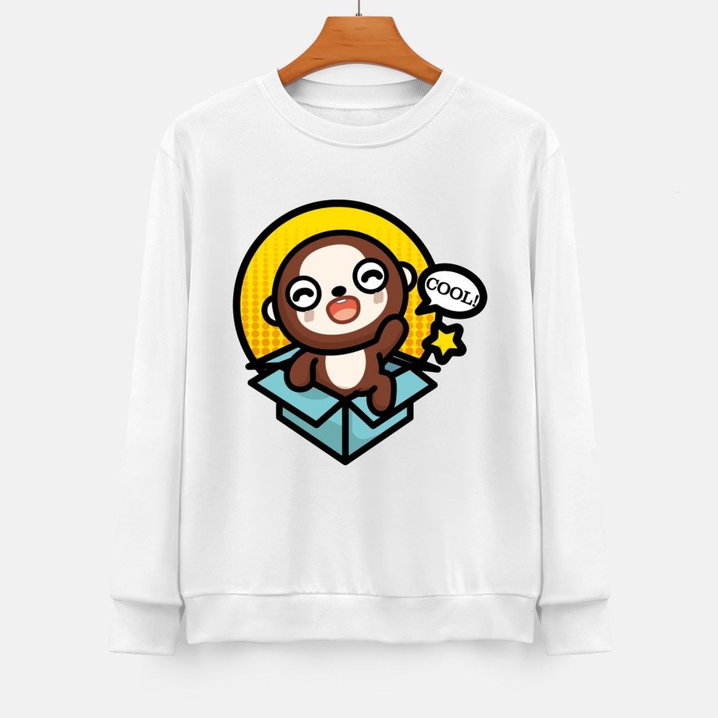 Front Patterned Long Sleeve TopMade-to-Order Performance