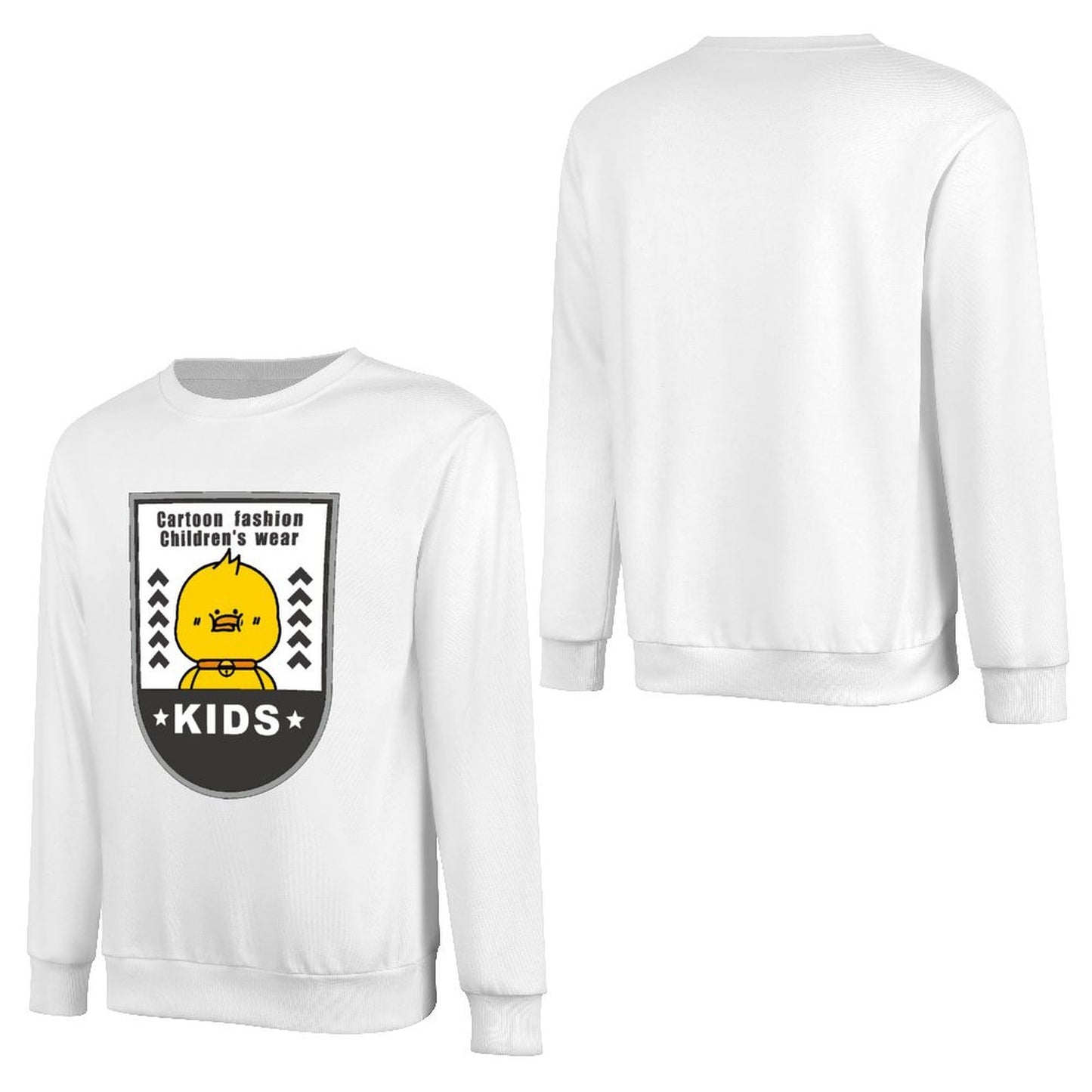 Front Patterned Long Sleeve TopEveryday Comfort