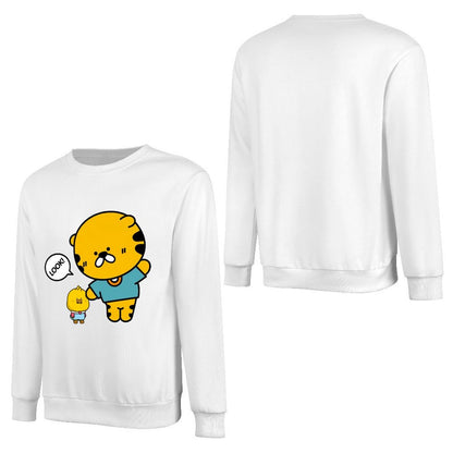 Front Patterned Long Sleeve TopRegular On-Demand