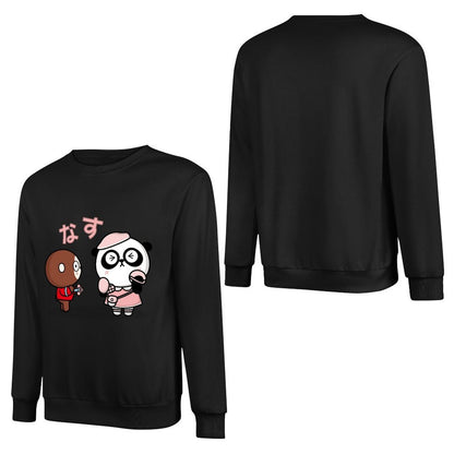 Front Patterned Long Sleeve TopSoftFeel RegularFit