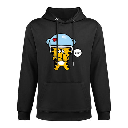 TrueComfort Crewneck Front Graphic Hoodies