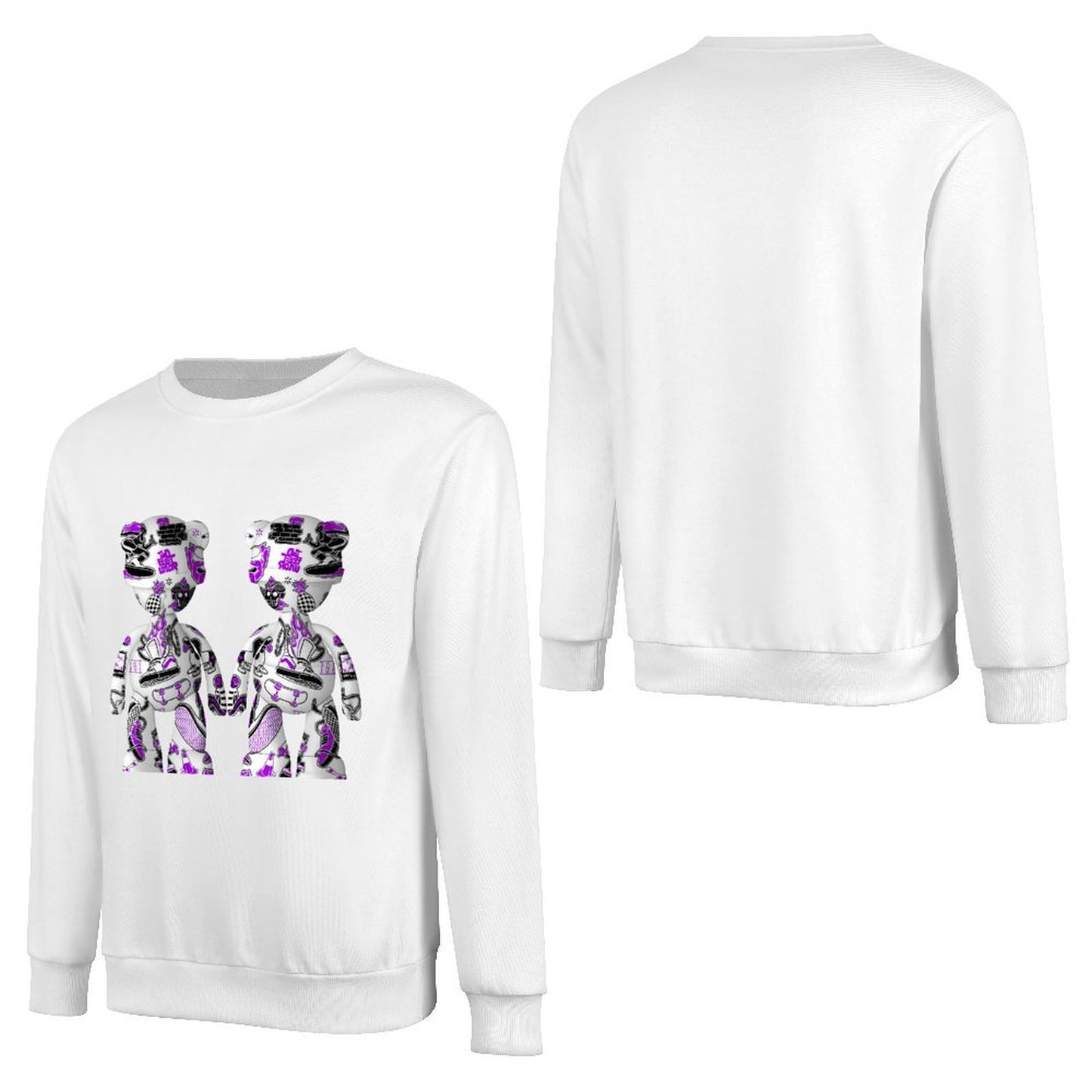 Long Sleeve With Front Pattern Clean Edges