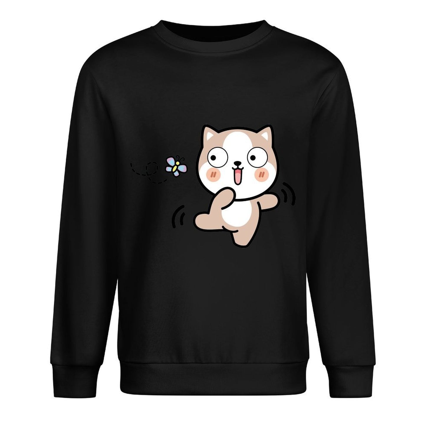 Front Patterned Long Sleeve TopActive Sharp