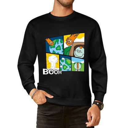 Front Patterned Long Sleeve TopSolid Ultra Durable