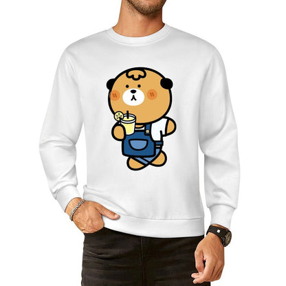 Front Patterned Long Sleeve TopChill Minimal