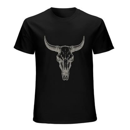 Inkmay Casual  Cotton T-shirt Solid Gray Background With White Edge Unisex T-shirtPremium Clean Edges T-Shirt