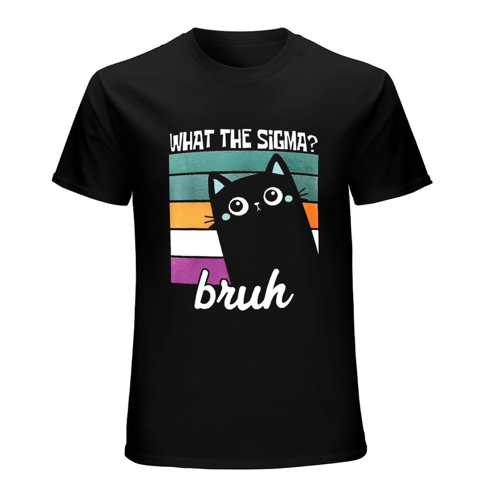 Inkmay Casual  Cotton T-shirt Abstract Geometric Shapes In Vibrant Colors Unisex T-shirtBatch-Printed Fresh T-Shirt