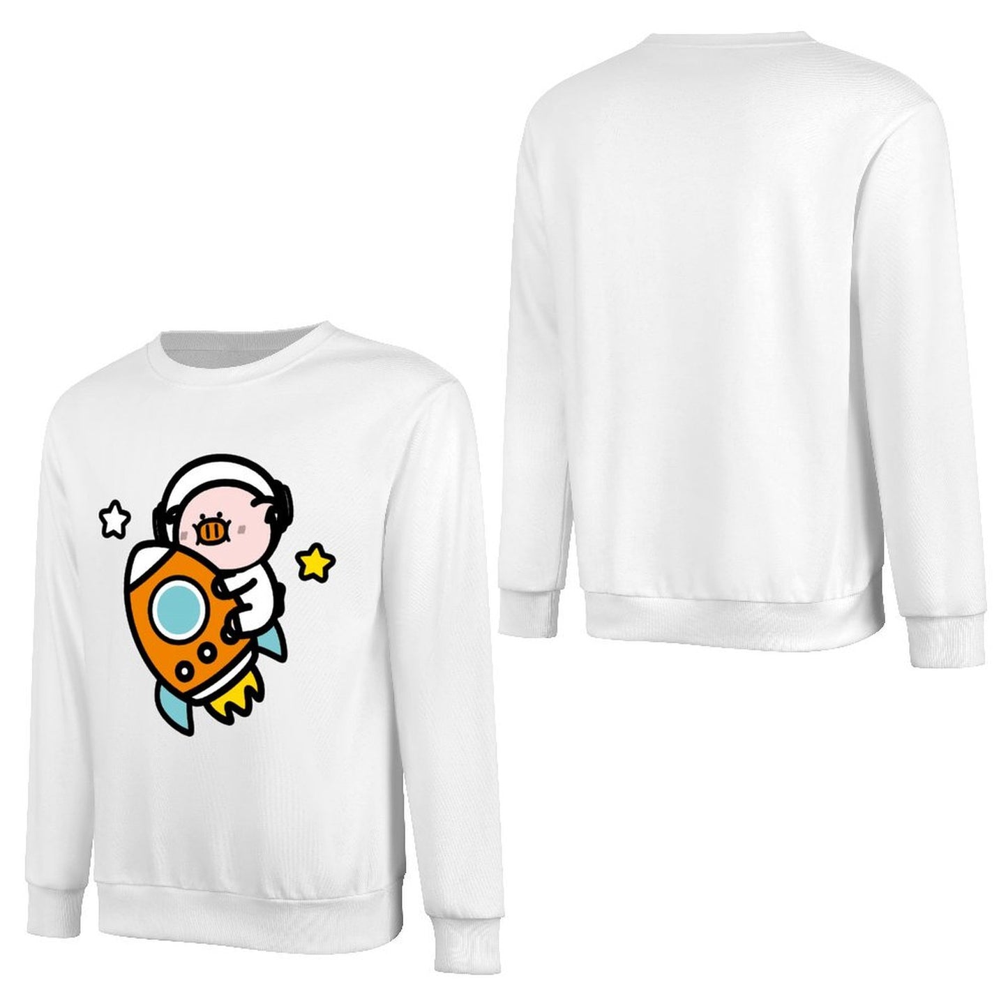 Front Patterned Long Sleeve TopLightweight Everyday