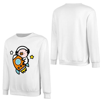 Front Patterned Long Sleeve TopLightweight Everyday