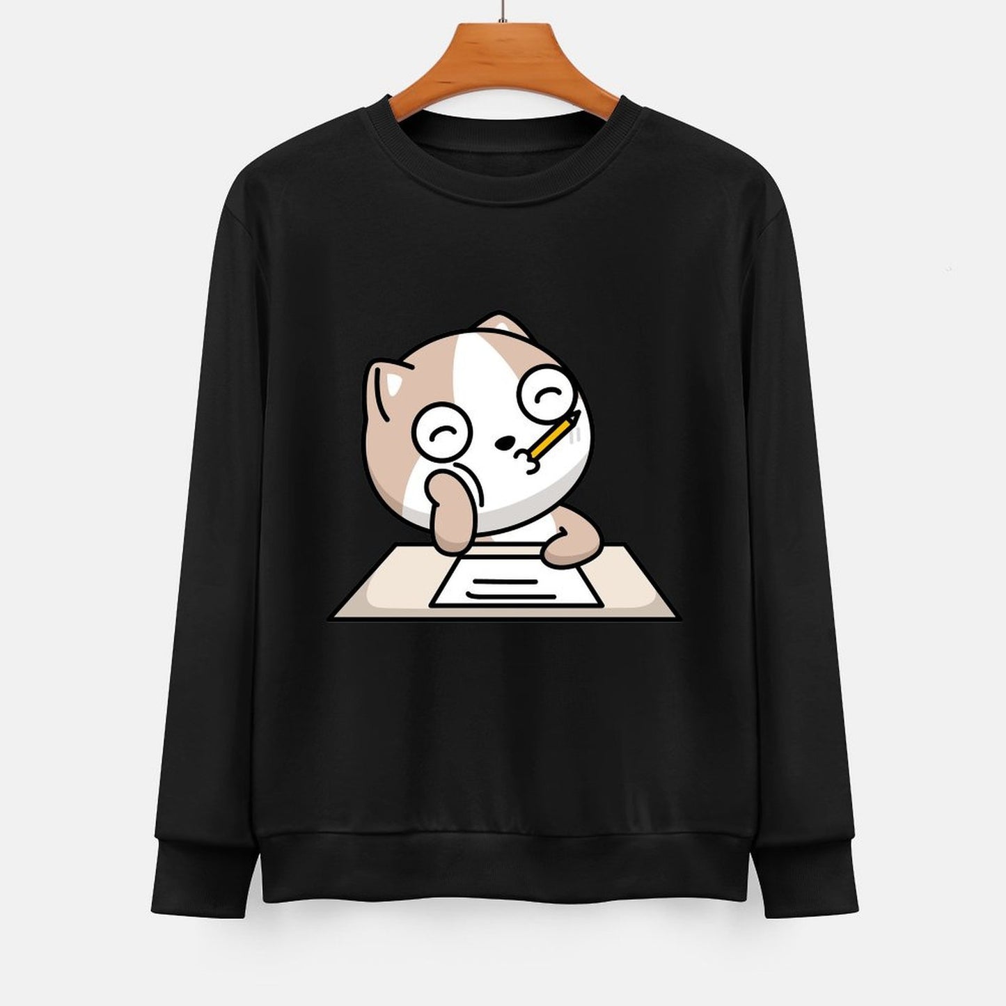 IPBR 250g Crew Neck Long Sleeve Sweatshirt Front GraphicCrew Neck Long Sleeve Sweatshirt4000106