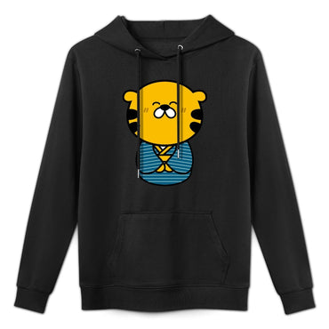 Crew Neck Daily Front Graphic Hoodies