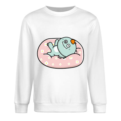 Front Patterned Long Sleeve TopSleek Made-to-Order