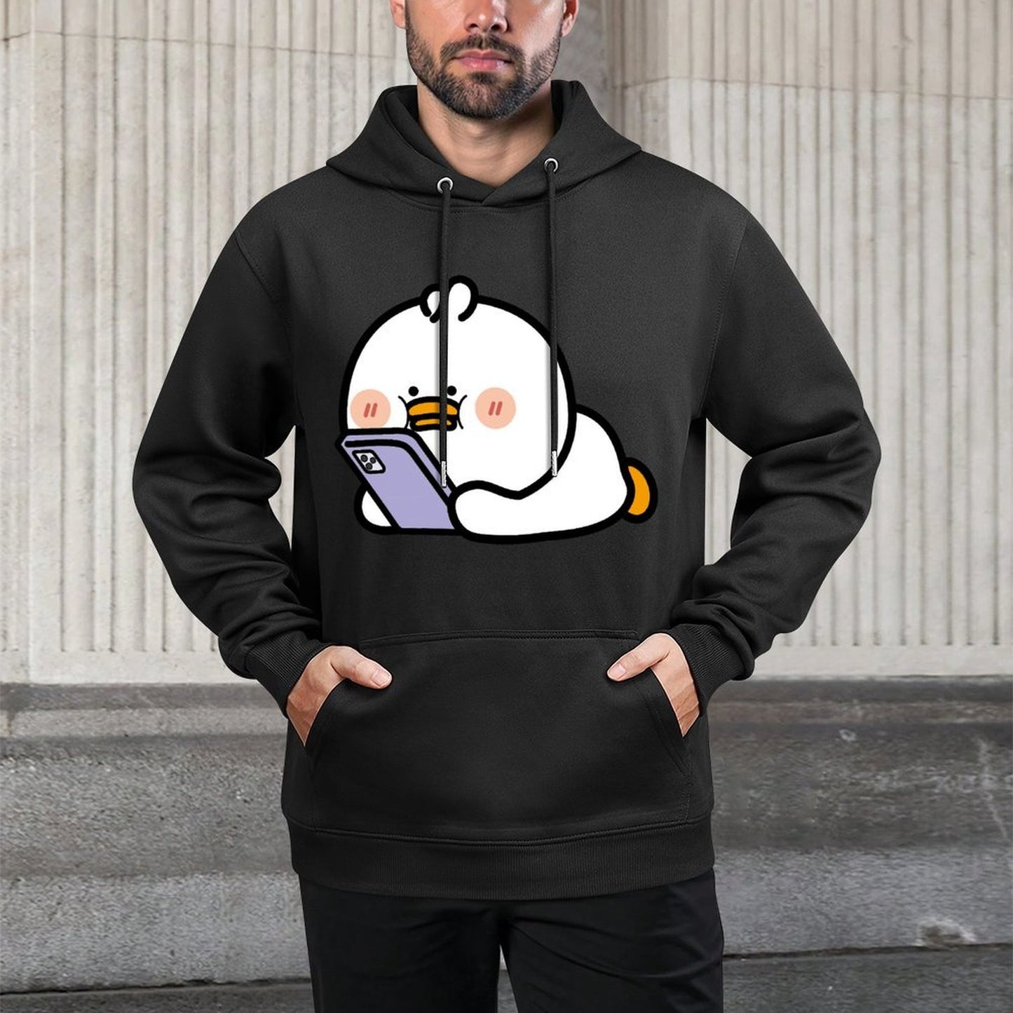 Refined Promotional Front Graphic Hoodies