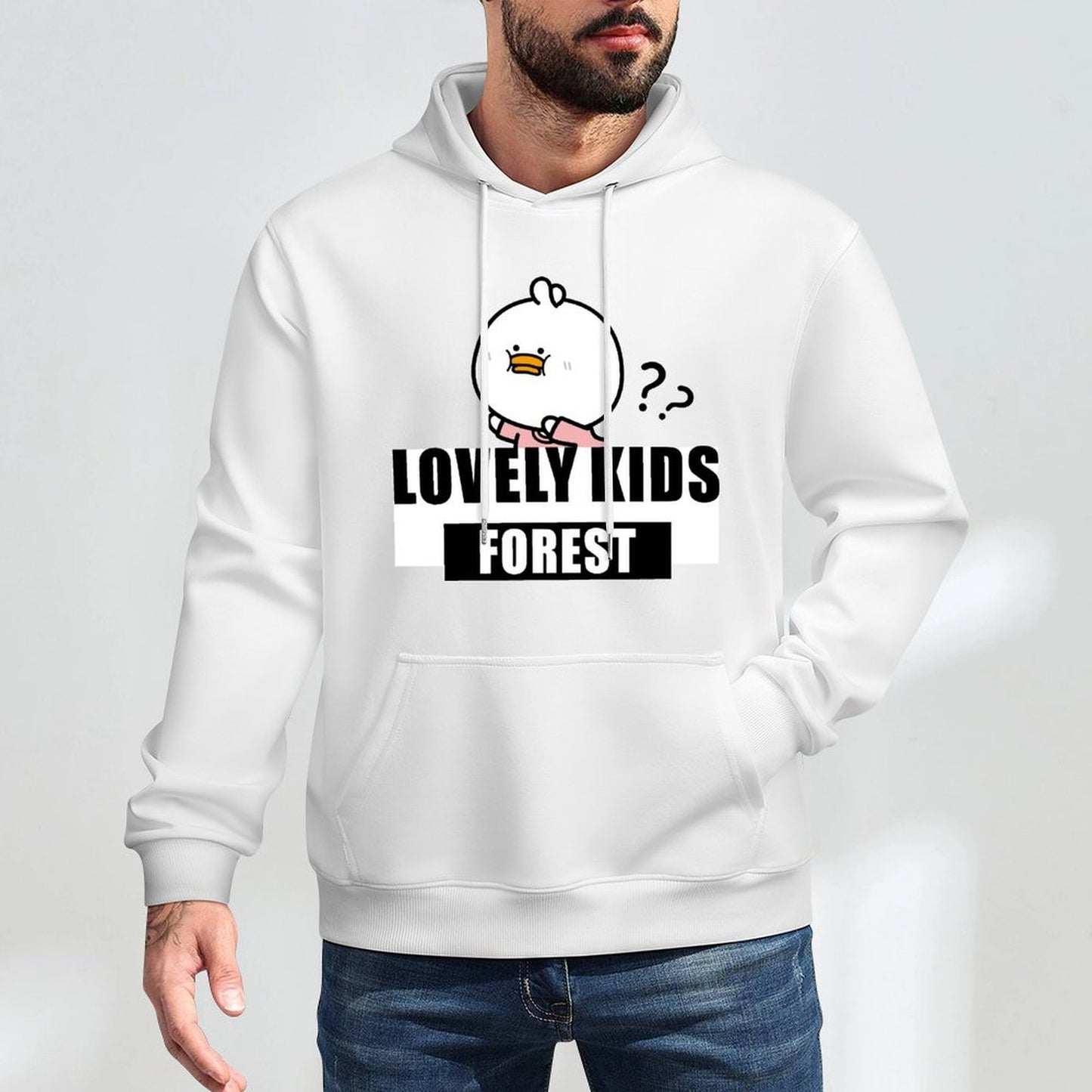 DailyFit Relaxed Fit Front Graphic Hoodies