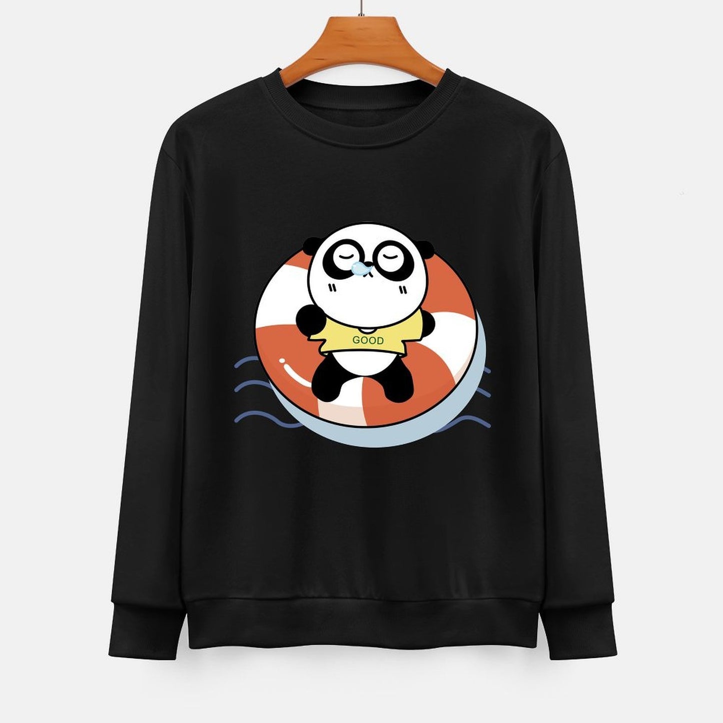 Front Patterned Long Sleeve TopCityStyle Pocket Tee