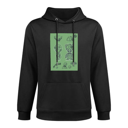 IPIB 250g Hooded Pocket Sweatshirt Front GraphicMen's Hooded  Sweatshirt6000008-2