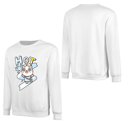 Front Patterned Long Sleeve TopClassicFit Eco / Sustainable