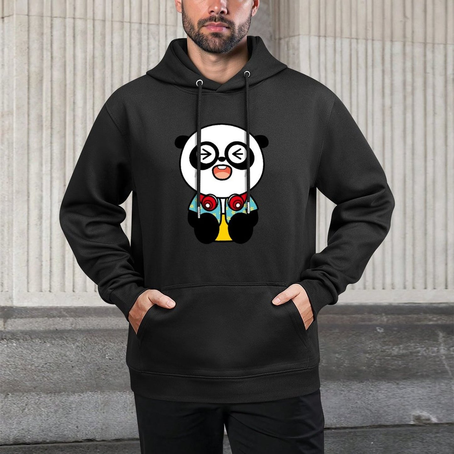 IPBR 250g Hooded Pocket Sweatshirt Front GraphicMen's Hooded  Sweatshirt4000683
