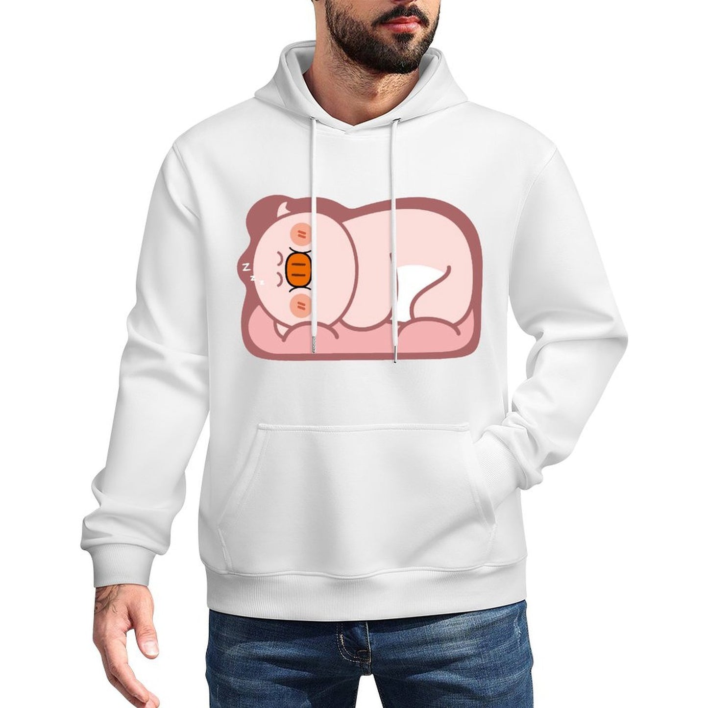 Front Graphic HoodiesPremium SoftFeel