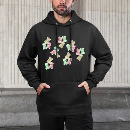 IPIB 250g Hooded Pocket Sweatshirt Front GraphicMen's Hooded  Sweatshirt6000028-5