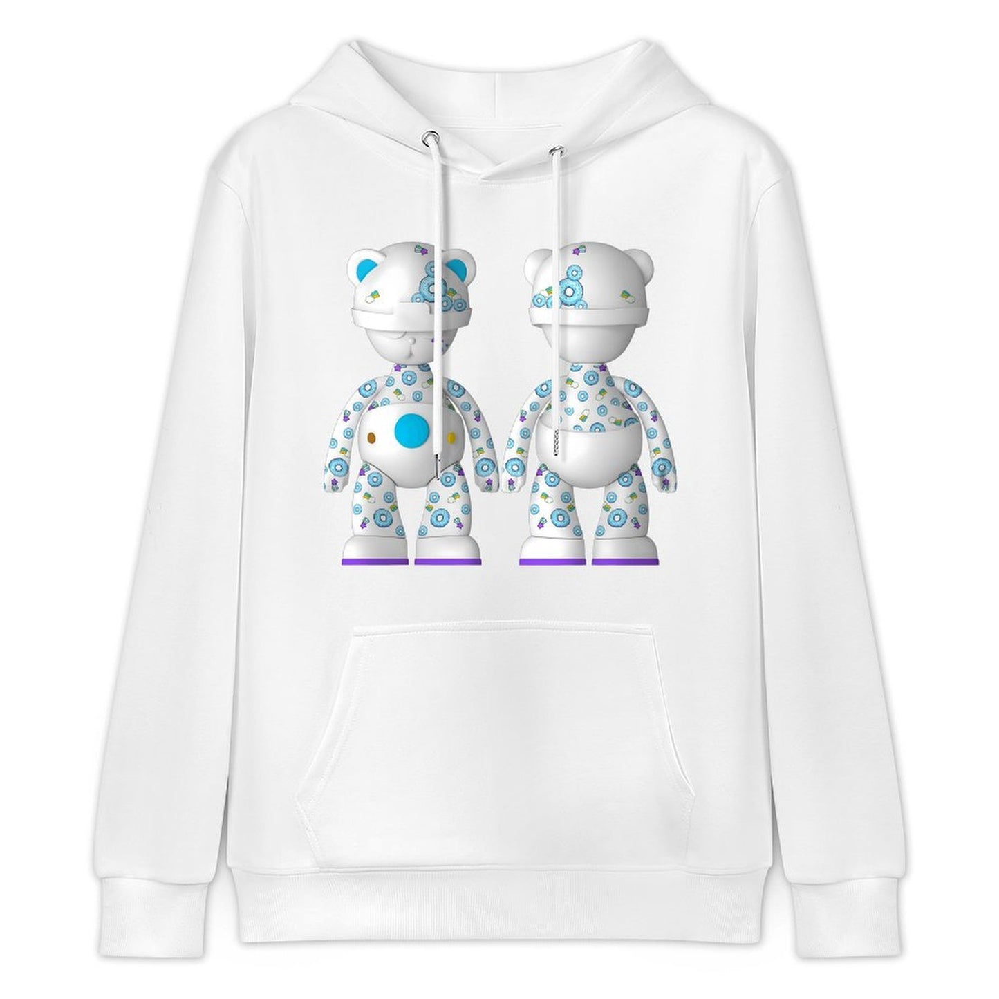 Hoodie Front PatternPrinted Refined